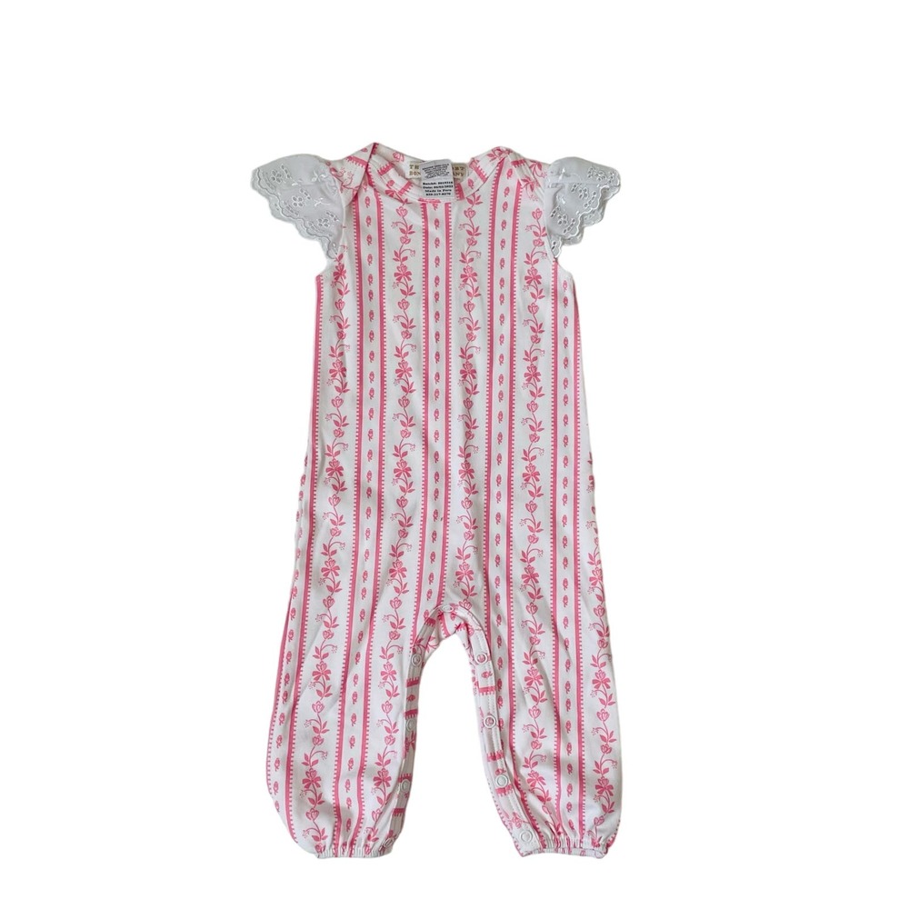 NWT TBBC 0/3M French Country Coterie Wendy's Warm Onesie